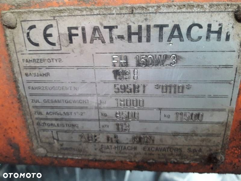 FIAT Hitachi FH 150W3 SILOWNIK GÓRNY - 2