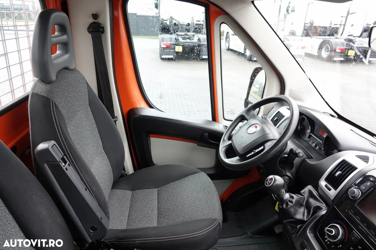 Fiat DUCATO / 2.3D / CAMION BASCULANTE ALUMINIU 3.2M / AER CONDIȚIONAT / KM 70.000 KM - 31