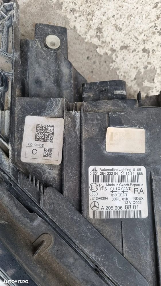 Set faruri Mercedes C W205 Led Intelligent - 2