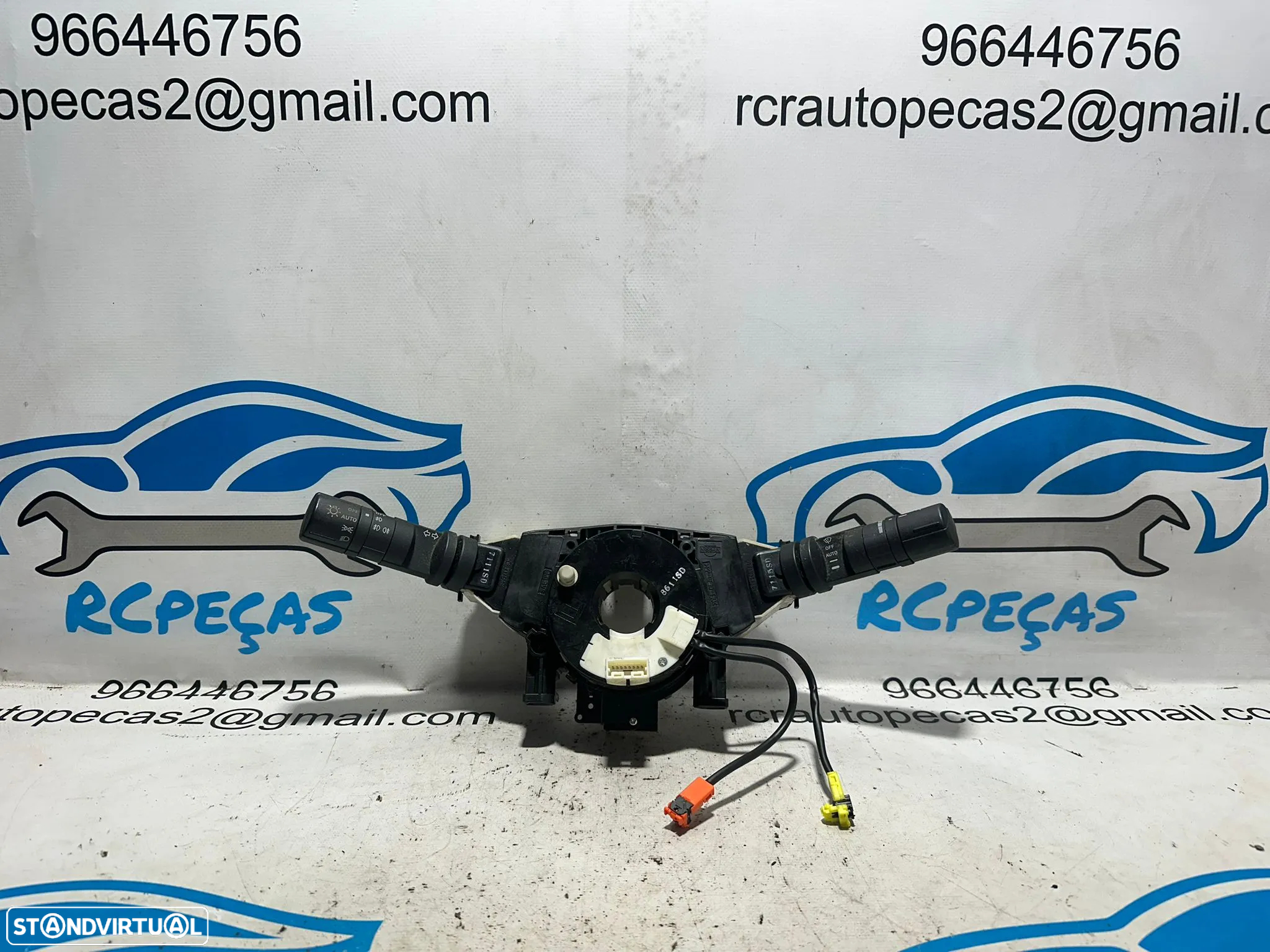 Fita airbag/Manetes de comandos original Nissan Qashqai J10 - 3