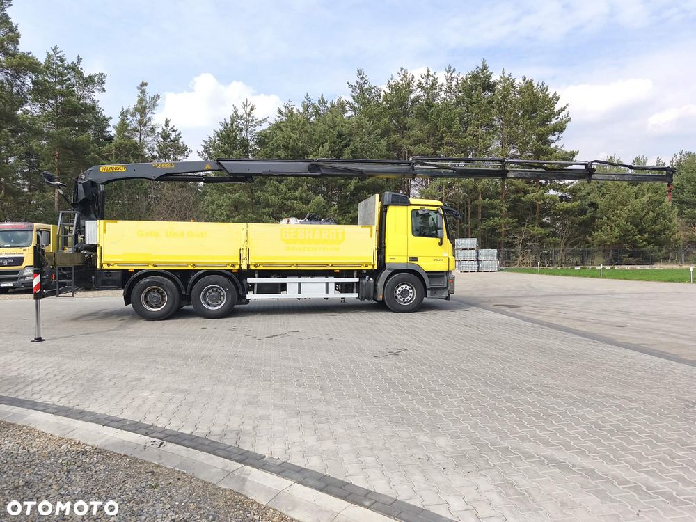 Mercedes-Benz Actros MP3 6x4 2013 rok 2644 hds Palfinger PK24001L radiowo sterowany Mały Przebieg - 3