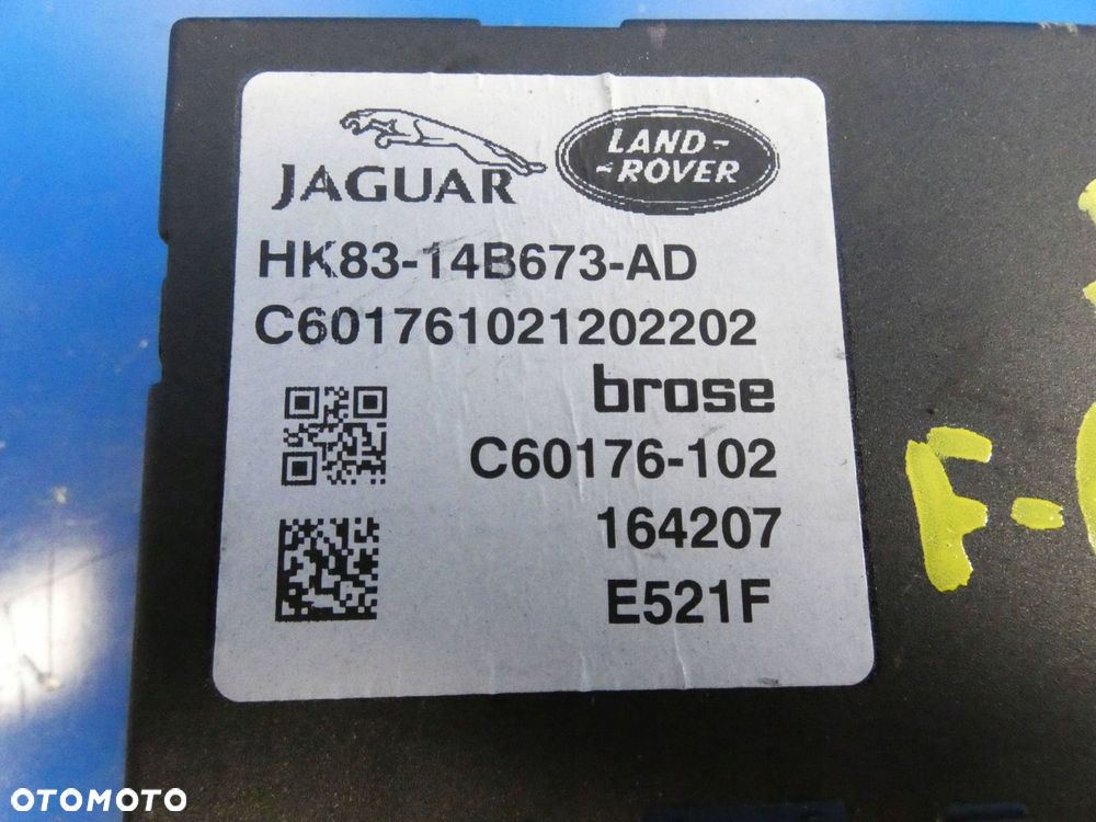 JAGUAR F-PACE X761 XE X760 XF II X260 MODUŁ STEROWNIK KLAPY BAGAŻNIKA - 2