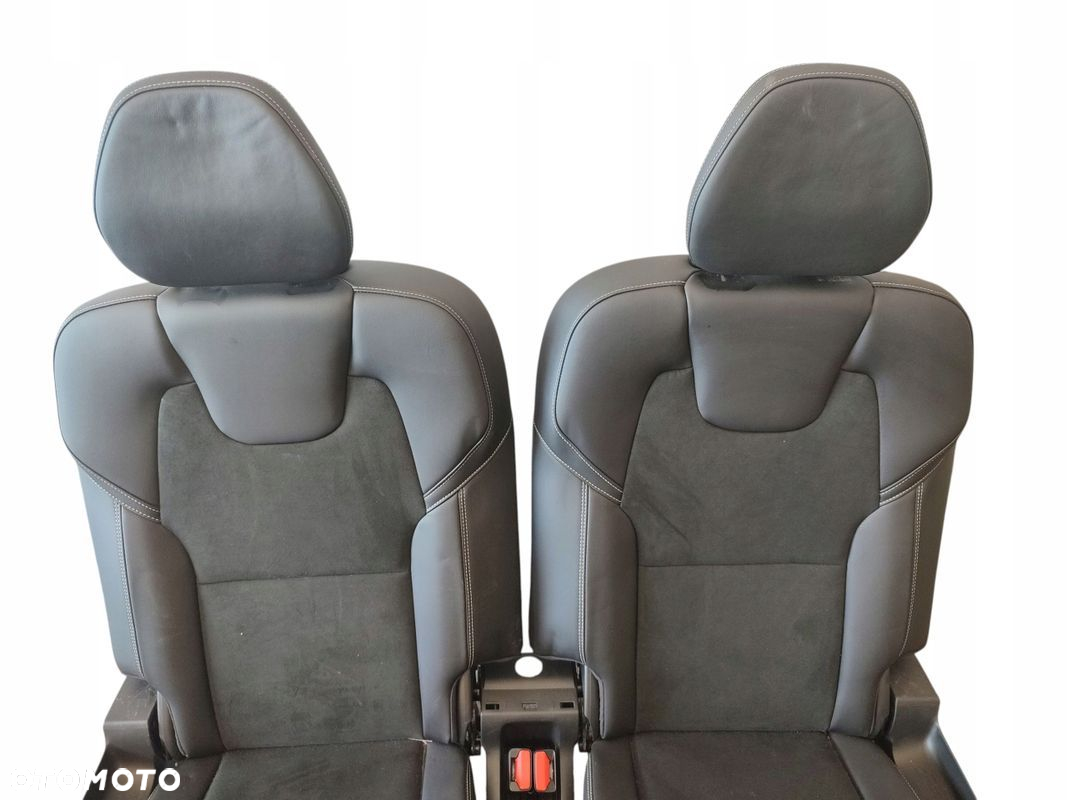 FOTELE FOTEL PRZÓD TYŁ KOMPLET SKÓRA BOCZKI VOLVO XC90 II R-DESIGN UK - 13