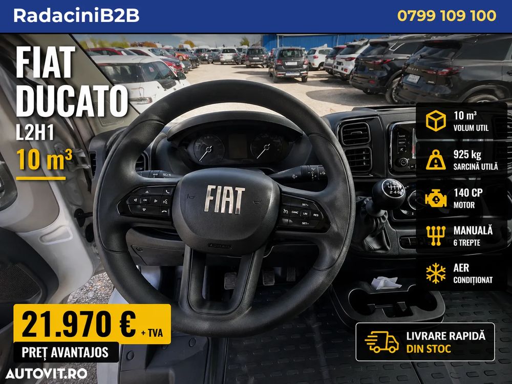 Fiat Ducato L2H1 VAN 10 mc 2,2 Mjet 120 CP - 8