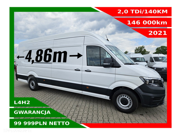 Volkswagen Crafter L4H3 *99999zł NETTO* 2,0TDI/140KM