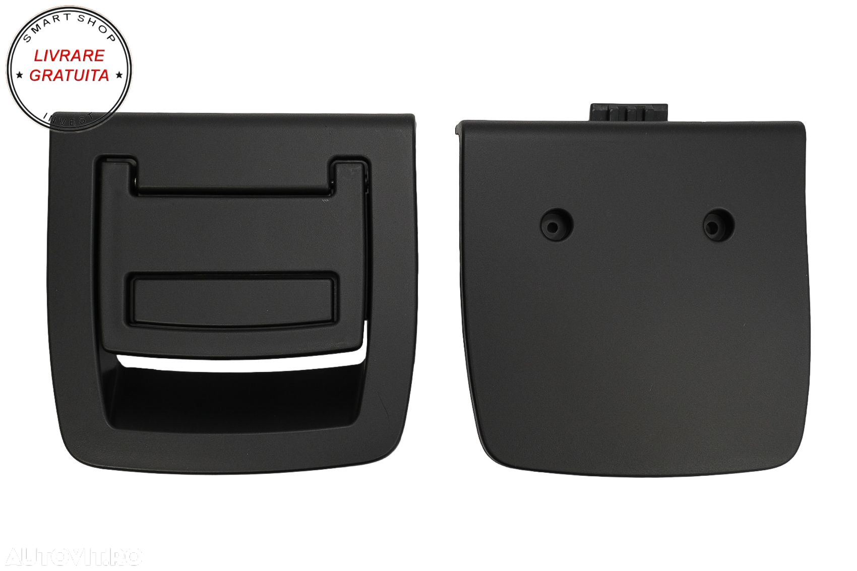Maner interior pentru polita portbagaj Negru BMW Seria 5 E61 (2003-2010) X5 E70 (2- livrare gratuita - 2