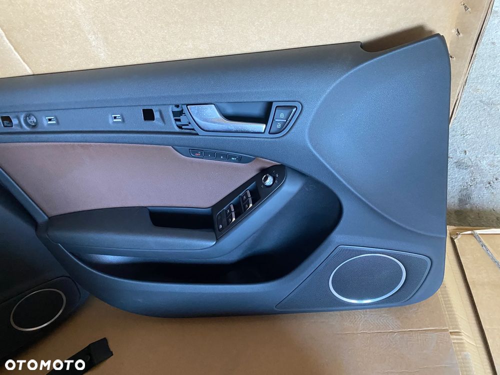 Audi A5 8T S-line Sportback Fotel fotele kanapa skóra grzane brązowe 12km - 6