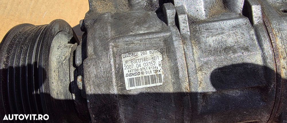 Compresor clima Ac AUDI A6 C6 4F 2.0 TDI BLB BRE 2005 2006 / 2007 2008 - 2