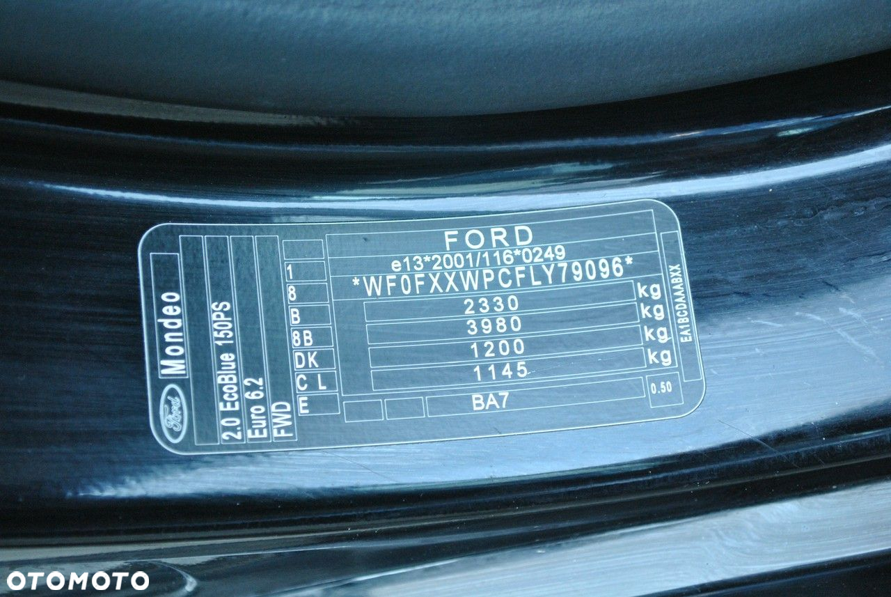 Ford Mondeo 2.0 EcoBlue Titanium - 35