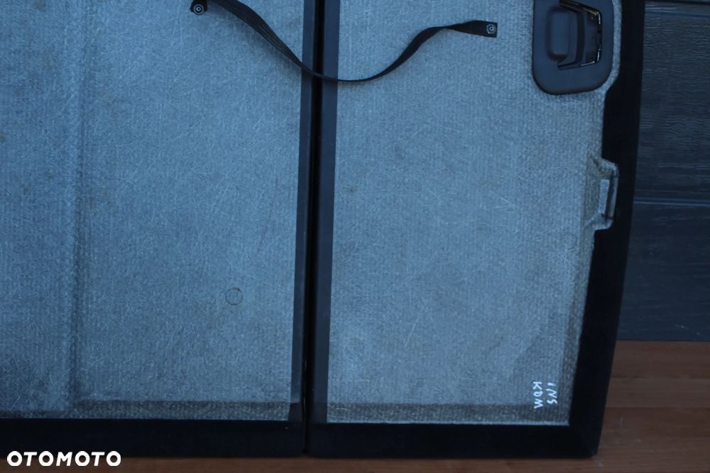 WYKŁADZINA PODŁOGA BAGAŻNIKA OPEL INSIGNIA A KOMBI CZARNA - 15