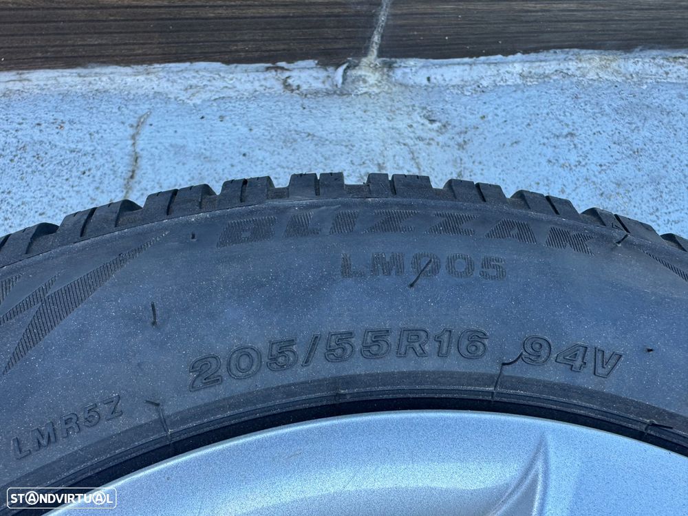 Jantes R16 5x120 BMW com pneus - 8