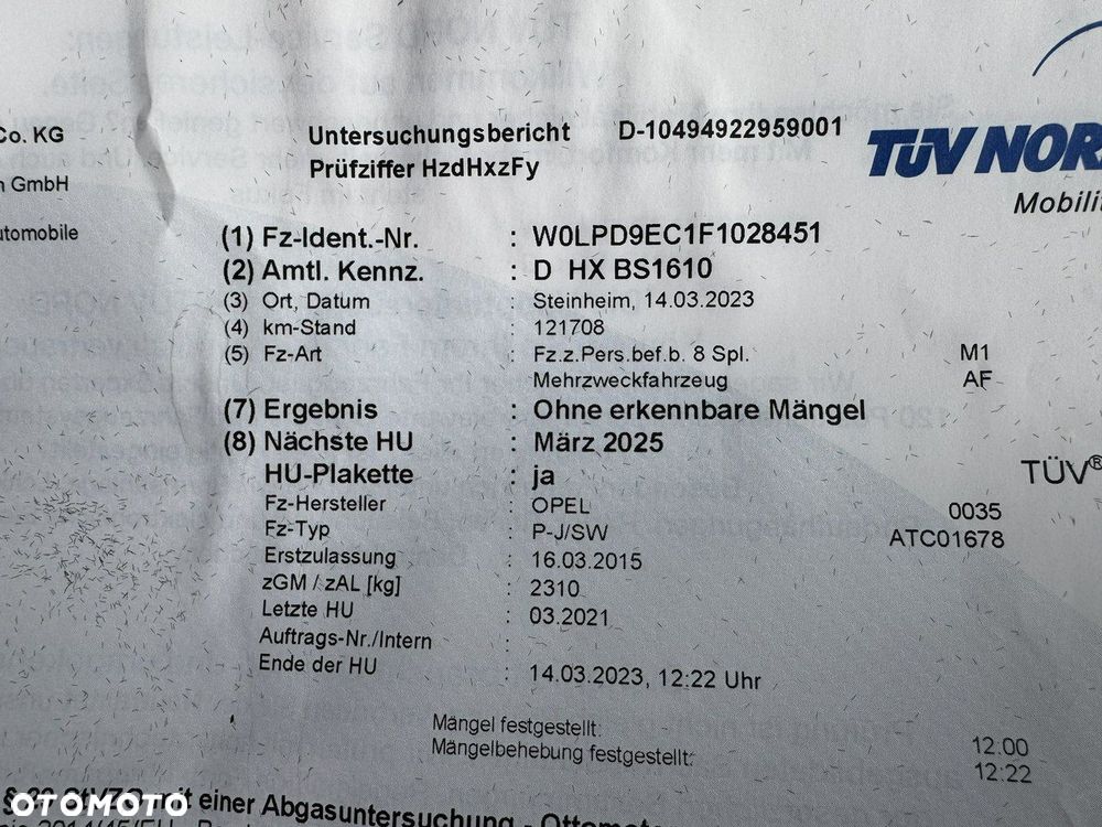 Opel Zafira 1.4 T Cosmo - 16