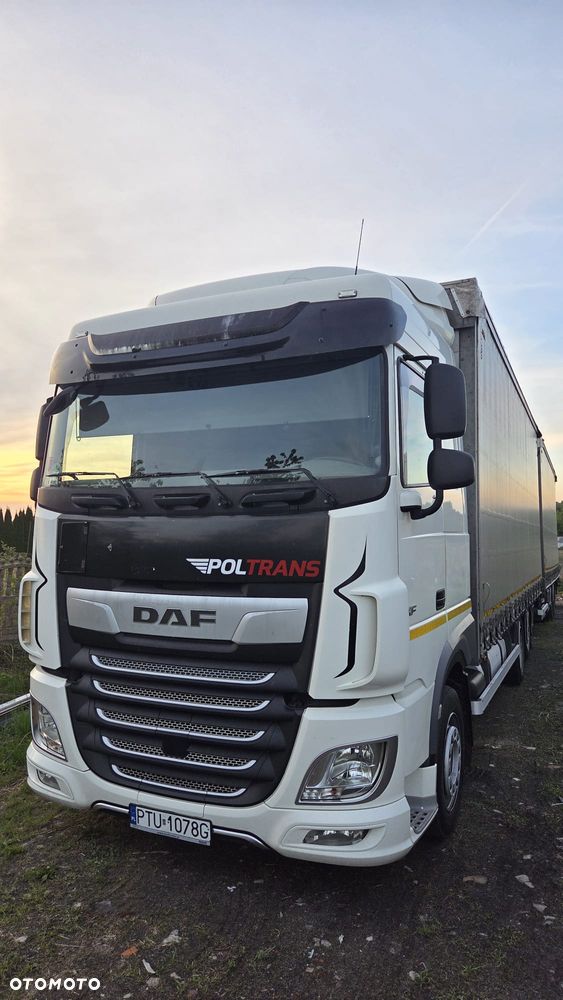 DAF xf 480  tandem zestaw 120 m stan bdb doinwestowany czysty / zadbany - 1
