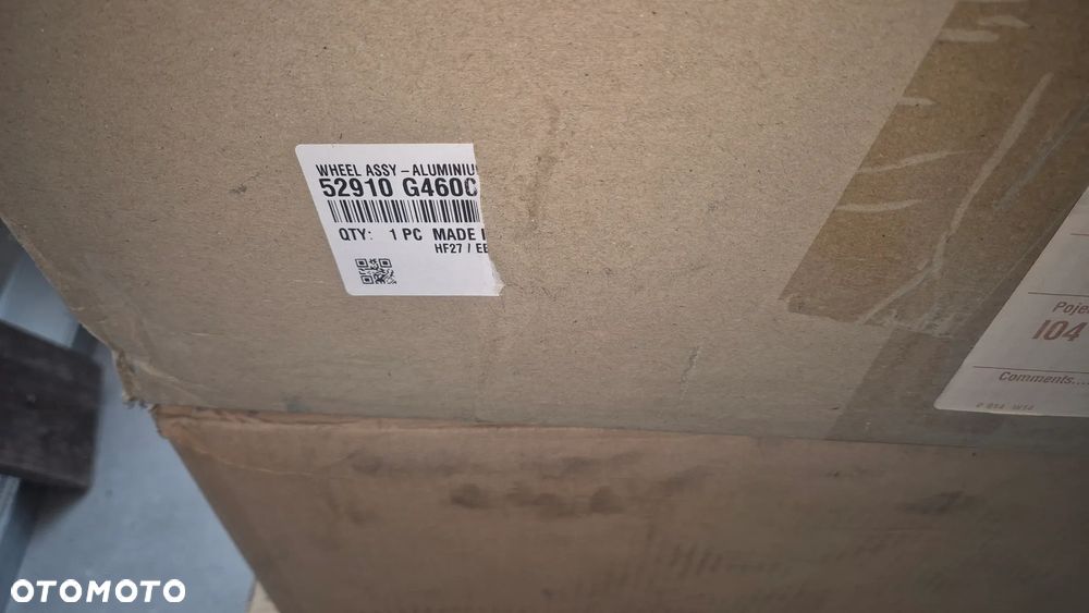 Felga aluminiowa Hyundai  52910-G4600 6.5" x 16" 5x114.3 ET 50 - 6