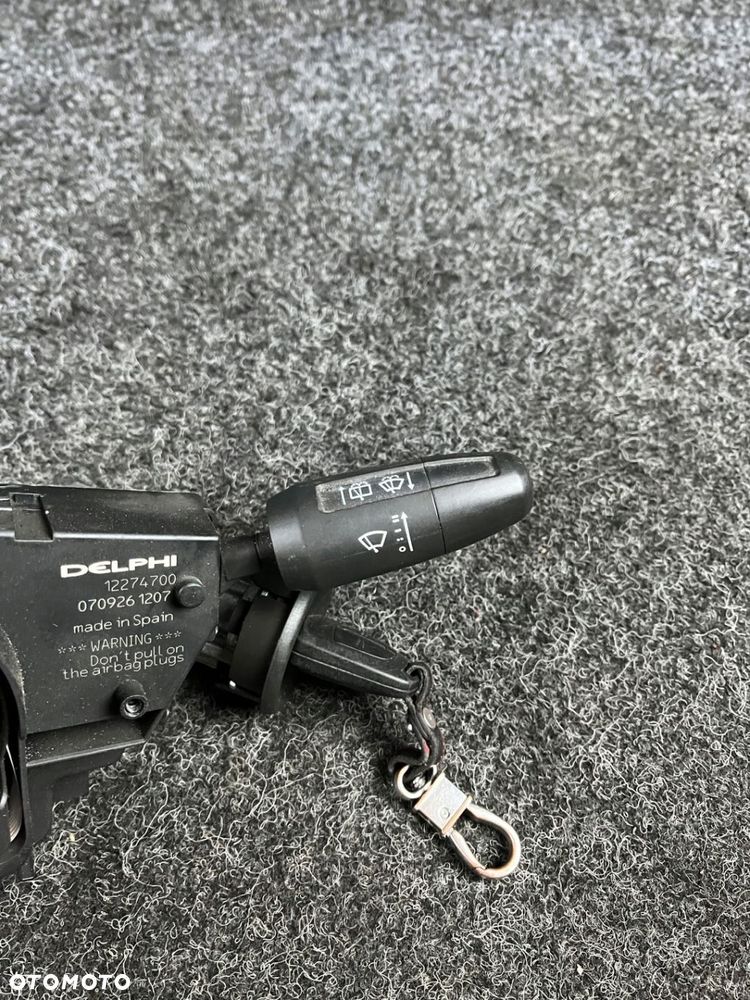 opel corsa d przełącznik zespolony stacyjka kluczyk 13142283 - 8