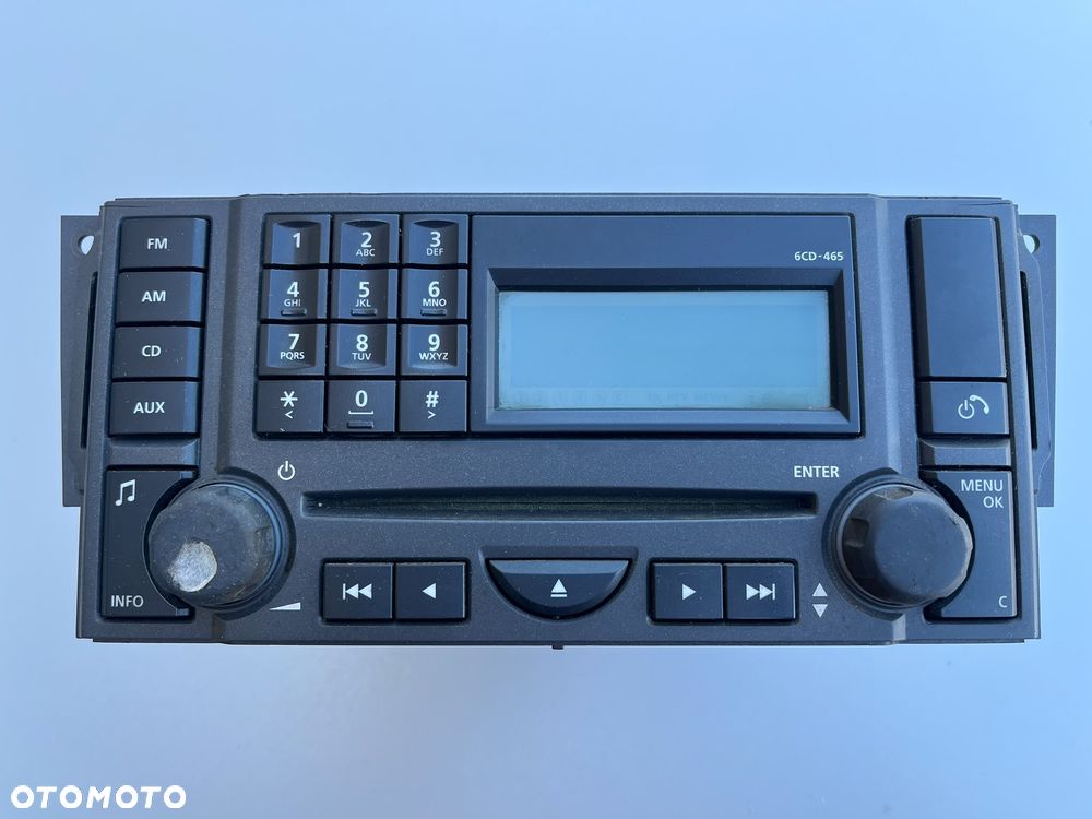 Radio CD 6CD-465 VUX500330 Land Rover Discovery 3 III L319 - 1