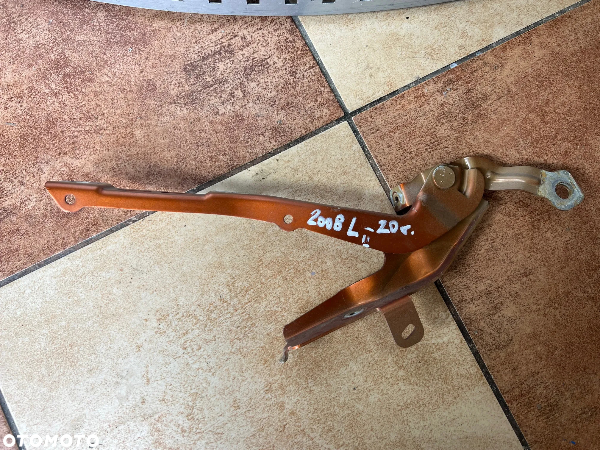 ZAWIAS ZAWIASA ZAWIASY MASKI PRAWA LEWA  PRAWY LEWY PEUGEOT 2008 II 9820730680 9820730880 - 5