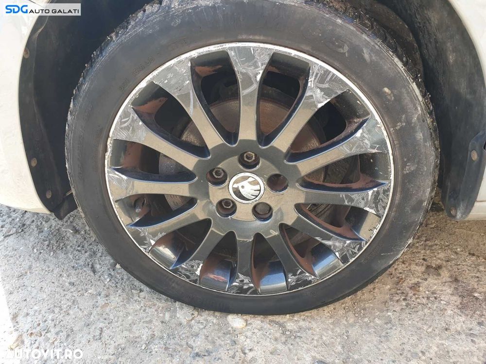 Set 4 Jante Aliaj 5x112 205 45 16 R16 cu Anvelope Vara Dot 2022 Skoda Octavia 2 2004 - 2013 [1563] - 7