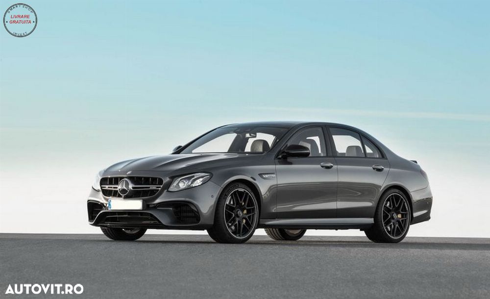 Kit Exterior Mercedes E-Class W213 (2016-2019) E63 Design Ornamente Tobe Negre- livrare gratuita - 17