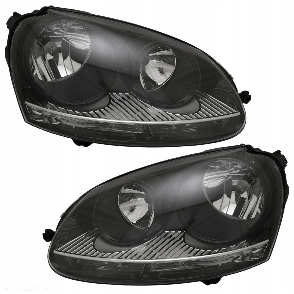 Reflektor Lampa Przód Tyc Vw Golf V 5 1k 2003-2010 Jetta 1k5 2005-2010 kpl - 1