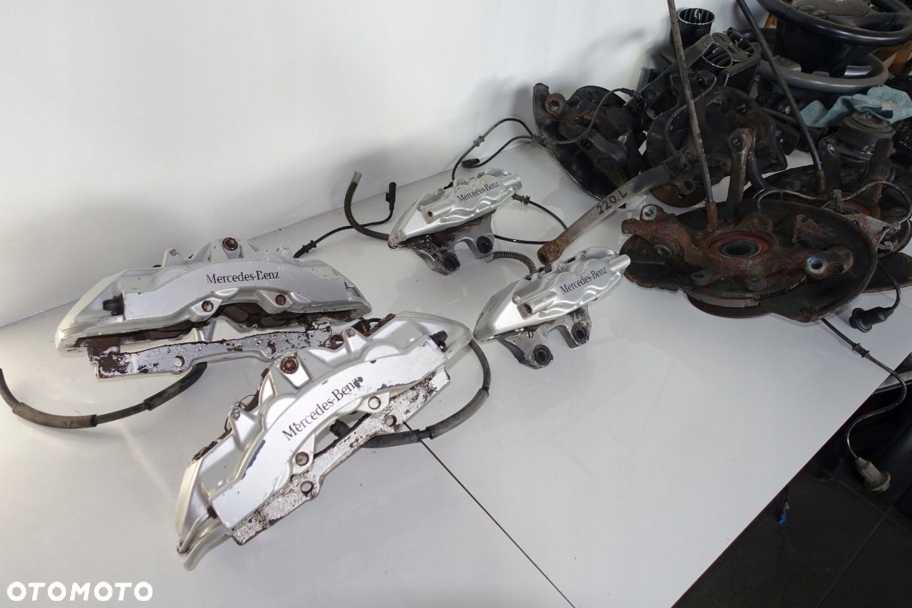 Mercedes w220 w215 zaciski hamulce tarcze 360mm v12 biturb S65 AMG S55 CL55 - 1