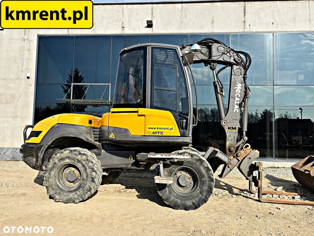 Mecalac 12 MTX KOPARKO-ŁADOWARKA 2015R. | MECALAC MSX MXT 714 JCB 3CX - 4