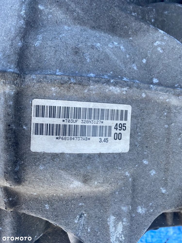 JEEP GRAND CHEROKEE WK2 MOST DYFER DYFERENCJAŁ TYLNY z silniczkiem, blokadą 3.0 CRD 14 - P68184737AB - 5