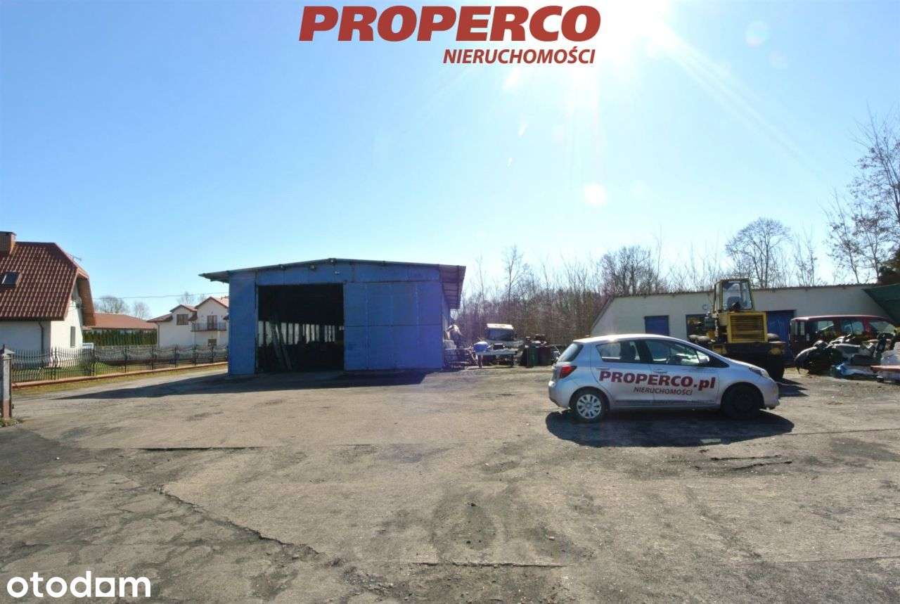 Hala magazynowa 430 m2 + plac 3500 m2, Prażmów - Pełny obrazek: 2/6