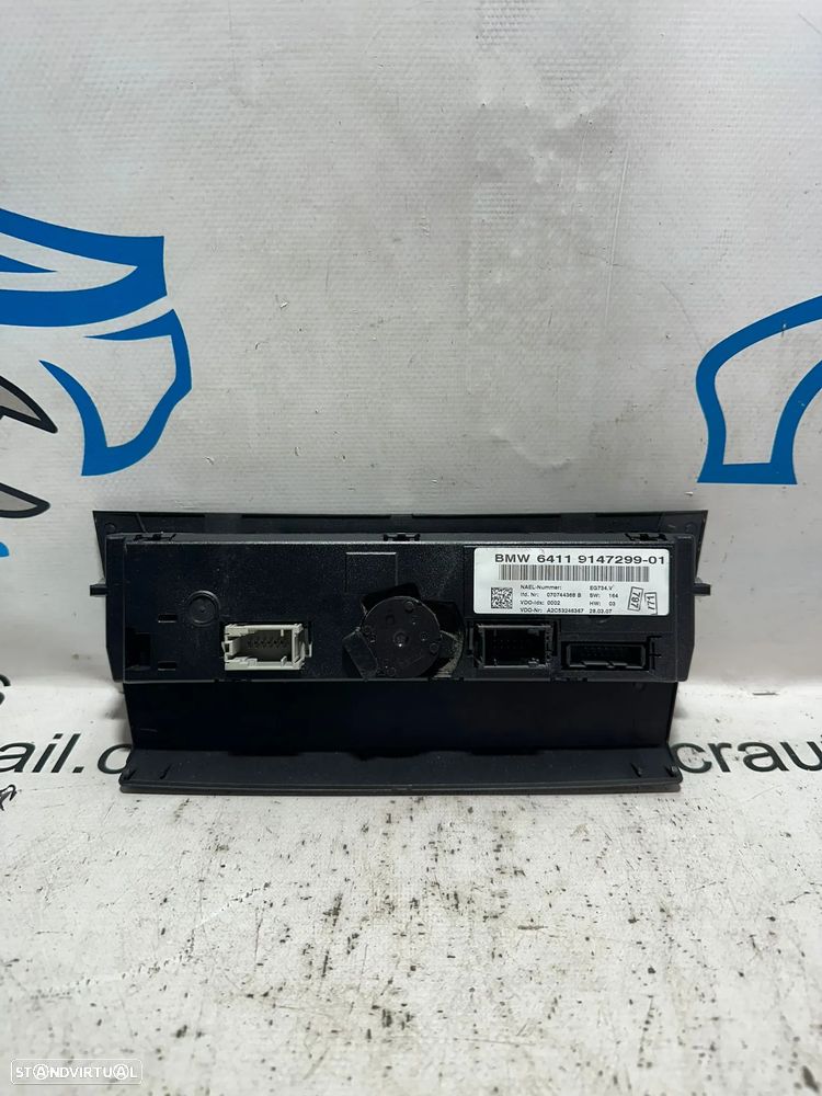 Display Sofagem Comando Controlo Ar Condicionado BMW SERIE 3 E90 E91 SERIE 1 E82 E83 E87 - 6