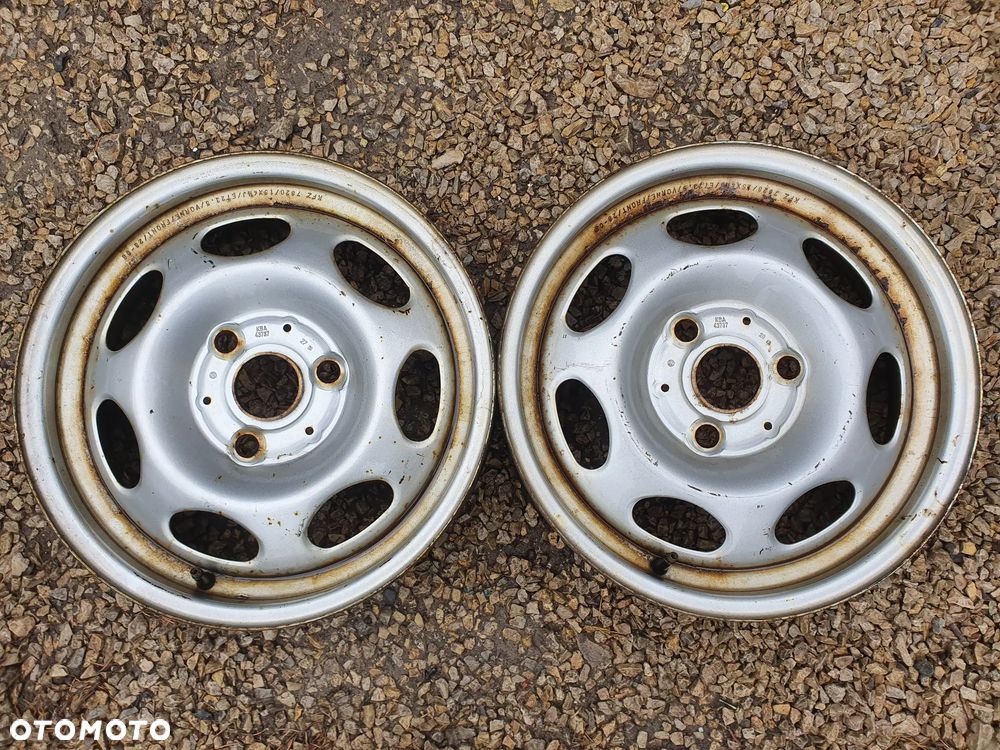 FELGA STALOWA 3x112 R15" 4,5x15 ET23,5 SMART Fortwo  KOMPLET PRZÓD 2 SZT - 1