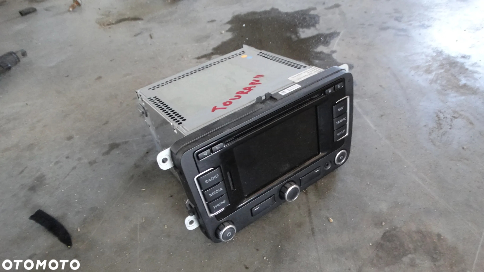 RADIO, WYŚWIETLACZ, NAWIGACJA VW TOURAN II - 2