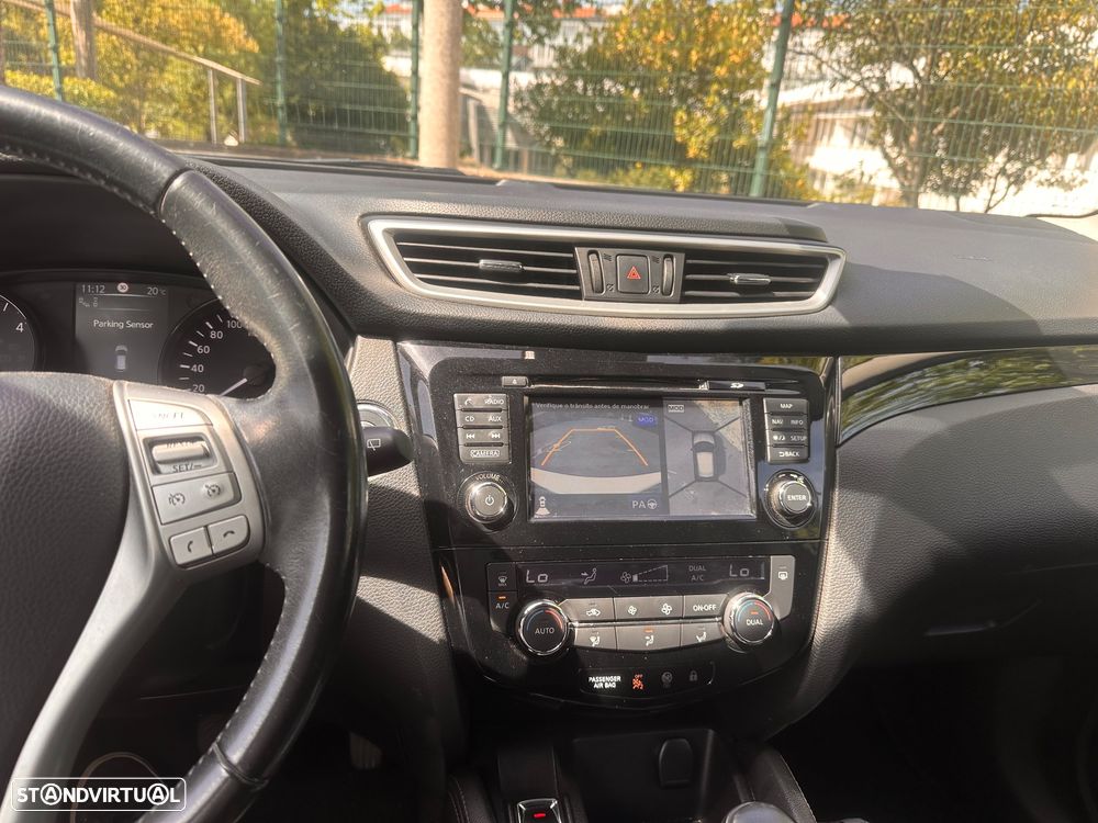 Nissan Qashqai 1.6 dCi Tekna Premium Pele Preta Xtronic - 33