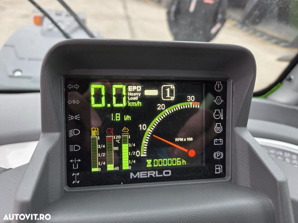 Merlo TF35.7-140, TELESCOPIC ridica 3,5t la 7m, 140CP Deutz, Aer conditionat, furci, cupa 3mc, graifer busteni, garantie 1 an, posibilitate leasing-PROMOTIE 85900 EUR+Tva - 24