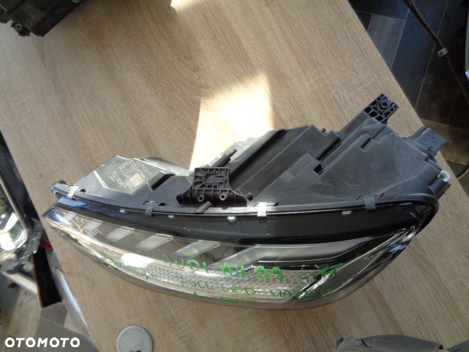 AUDI A4 B9 LIFT LAMPA LEWY FULL LED MATRIX PRZÓD EUROPA - 2