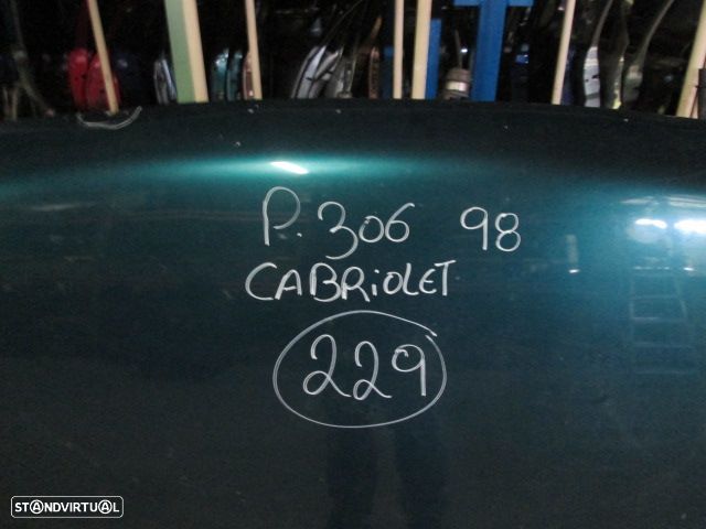 Capot REF229 PEUGEOT 306 1998 - 1