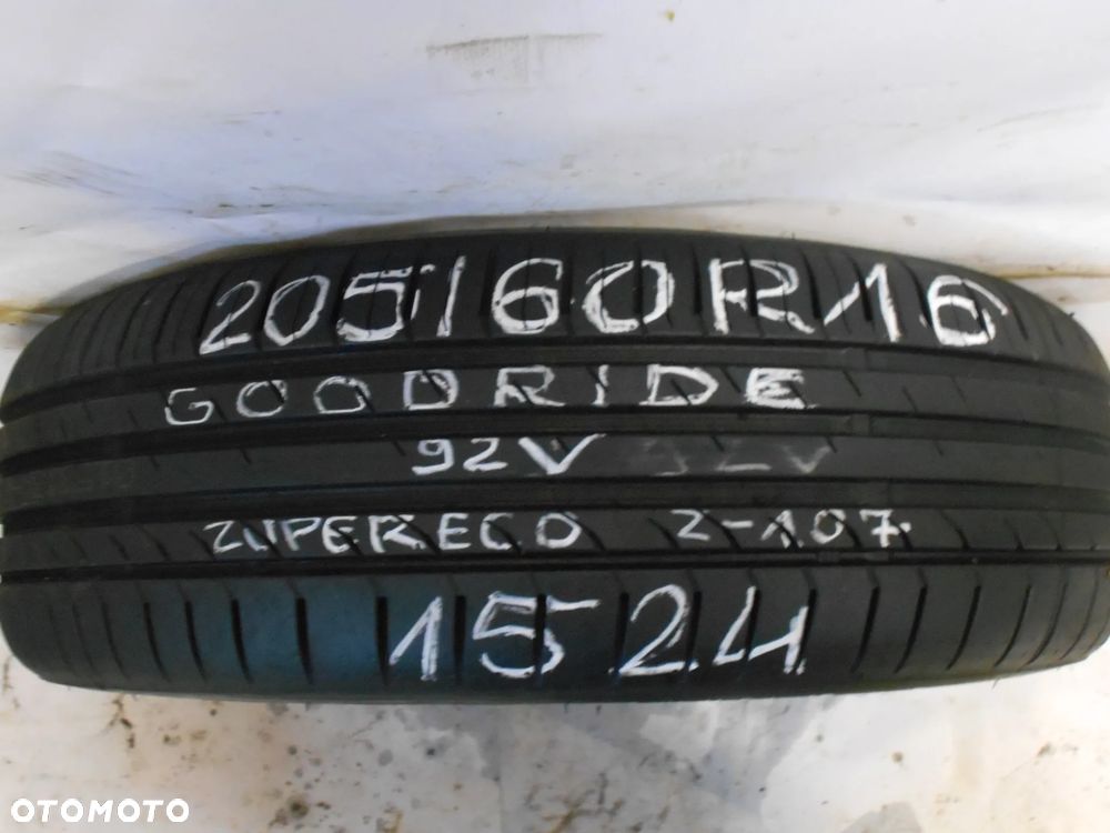 OPONA POJEDYNKA 205/60R16 GOODRIDE ZUPER ECO Z 107 DOT 1524 8MM - 1