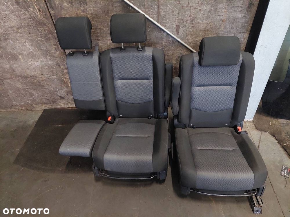 FOTELE KOMPLET LEWY PRAWY KANAPA + TRZECI RZĄD MAZDA 5 I - 7