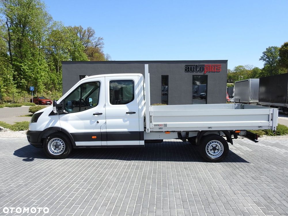 Ford TRANSIT SKRZYNIA PODWÓJNA KABINA DOKA 7 MIEJSC KLIMATYZACJA  130KM - 9