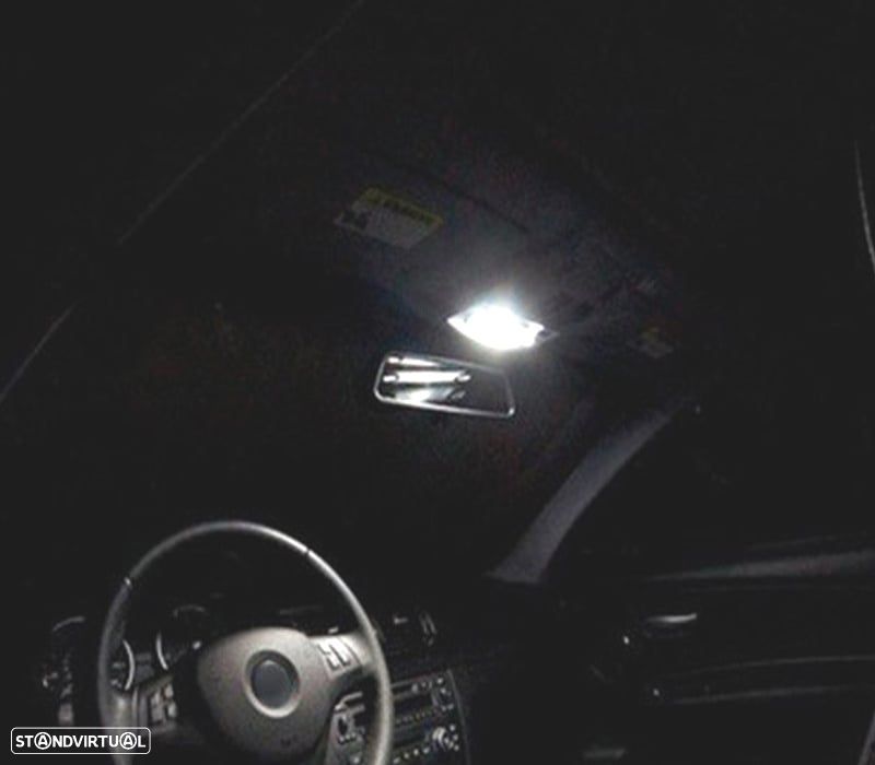 KIT COMPLETO 10 LAMPADAS LED INTERIOR PARA BMW 1 SERIE F20 F21 HATCHBACK 114I 116I 118I 120D 125D 12 - 3