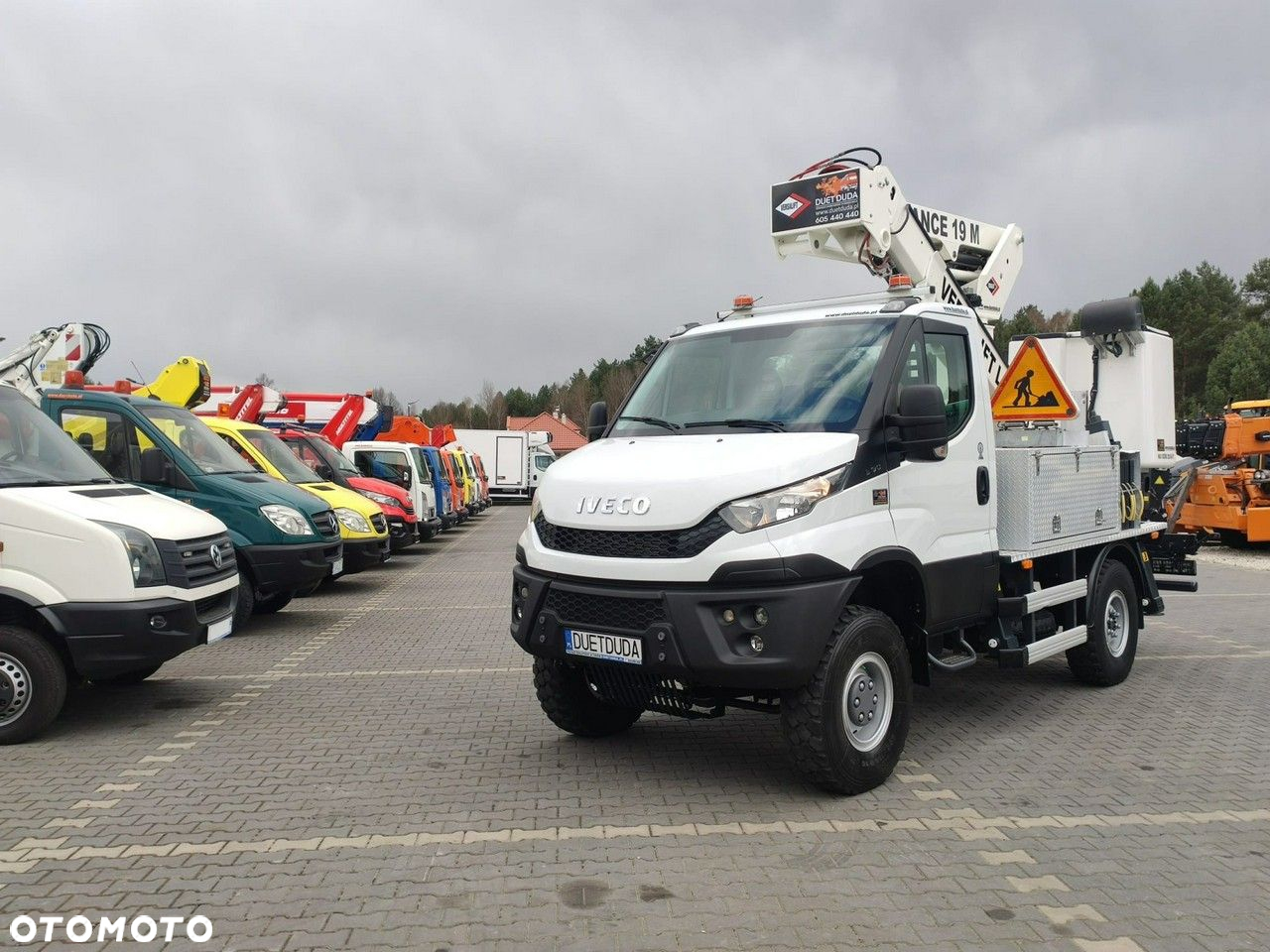 Iveco Daily 55S17W 4x4 Zwyżka 19m Versalift Lat 55 TB Time France - 13
