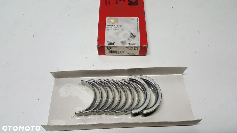 H876/5 Glyco kpl. panewek wału korbowego ARO/AUDI/SEAT/SKODA/VW H025/5 STD   026 105 561 B, 026 105 591 B, 026 198 491,026 198 491 A 030 105 561 F, 030 105 591 - 1