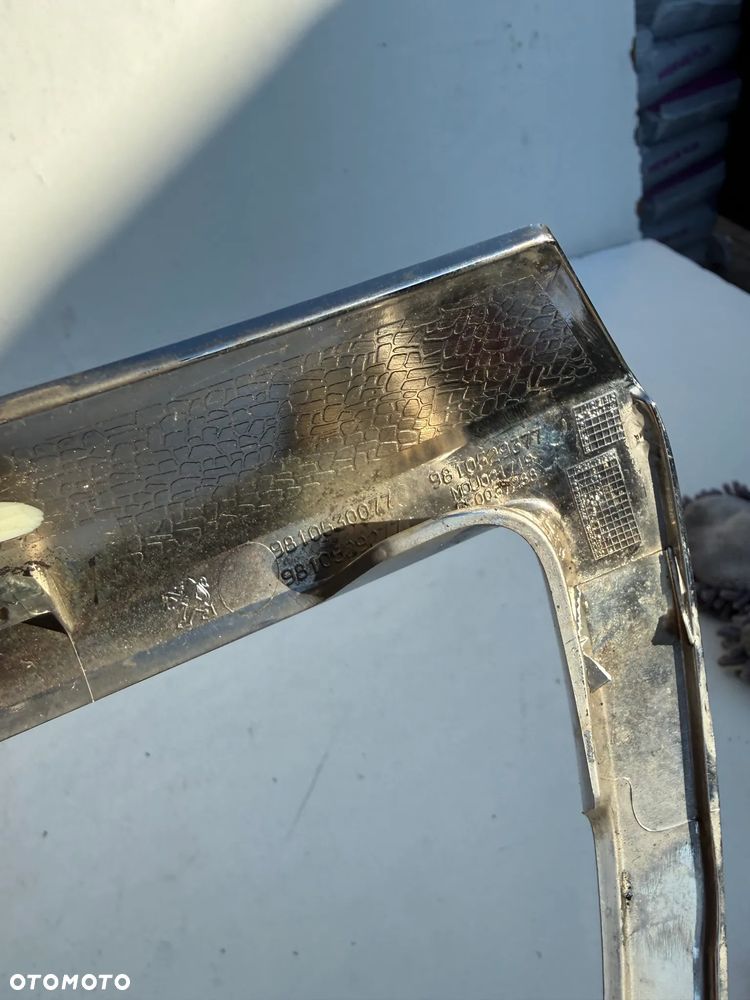 PEUGEOT 208 I 1 LIFT CHROM RAMKA GRILL ATRAPA 9810529377 ORYGINAŁ - 8