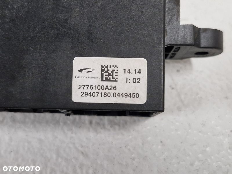 NISSAN QASHQAI II 2 J11 REZYSTOR OPORNIK DMUCHAWY NAWIEWU NAGRZEWNICY 2776100A26 - 3