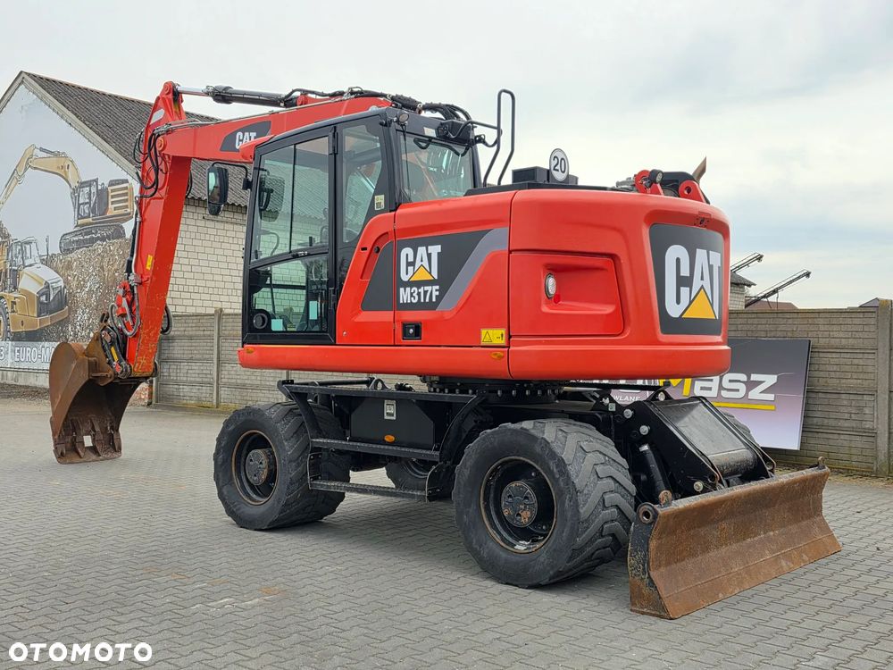 Caterpillar M317F, 2019 ROK, 5600 MTH, OIL QUICK - 3
