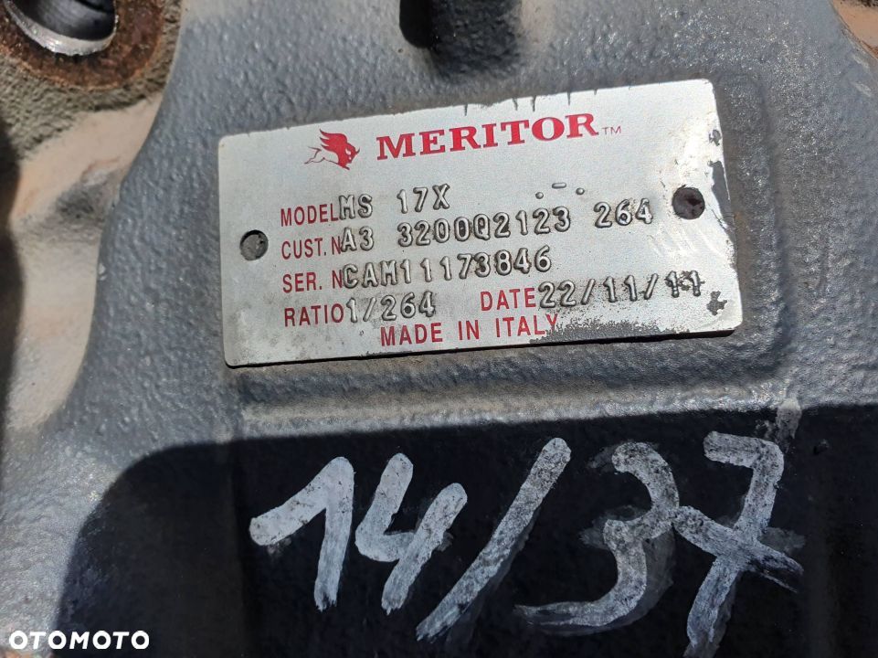 WKŁAD MOSTU TYŁ Iveco STRALIS 14/37 BLOKADA - 3