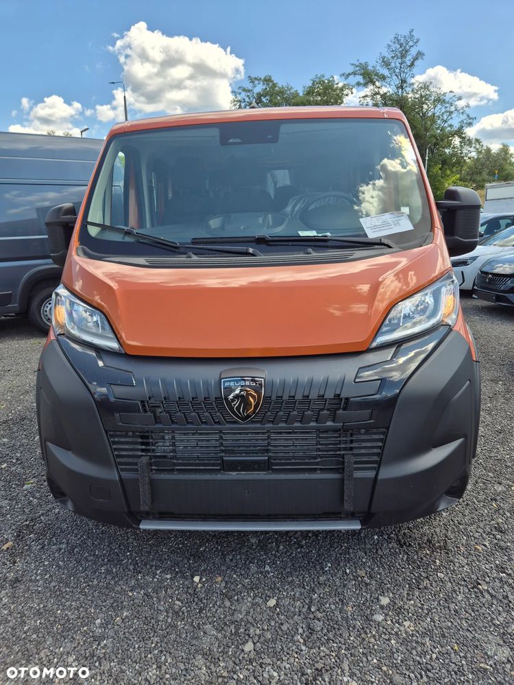 Peugeot Boxer Podwójna Kabina Dobel Brygadowy 7miejsc Skrzynia 3.2m PLANDEKA + HAK  !! OD RĘKI !! - 4