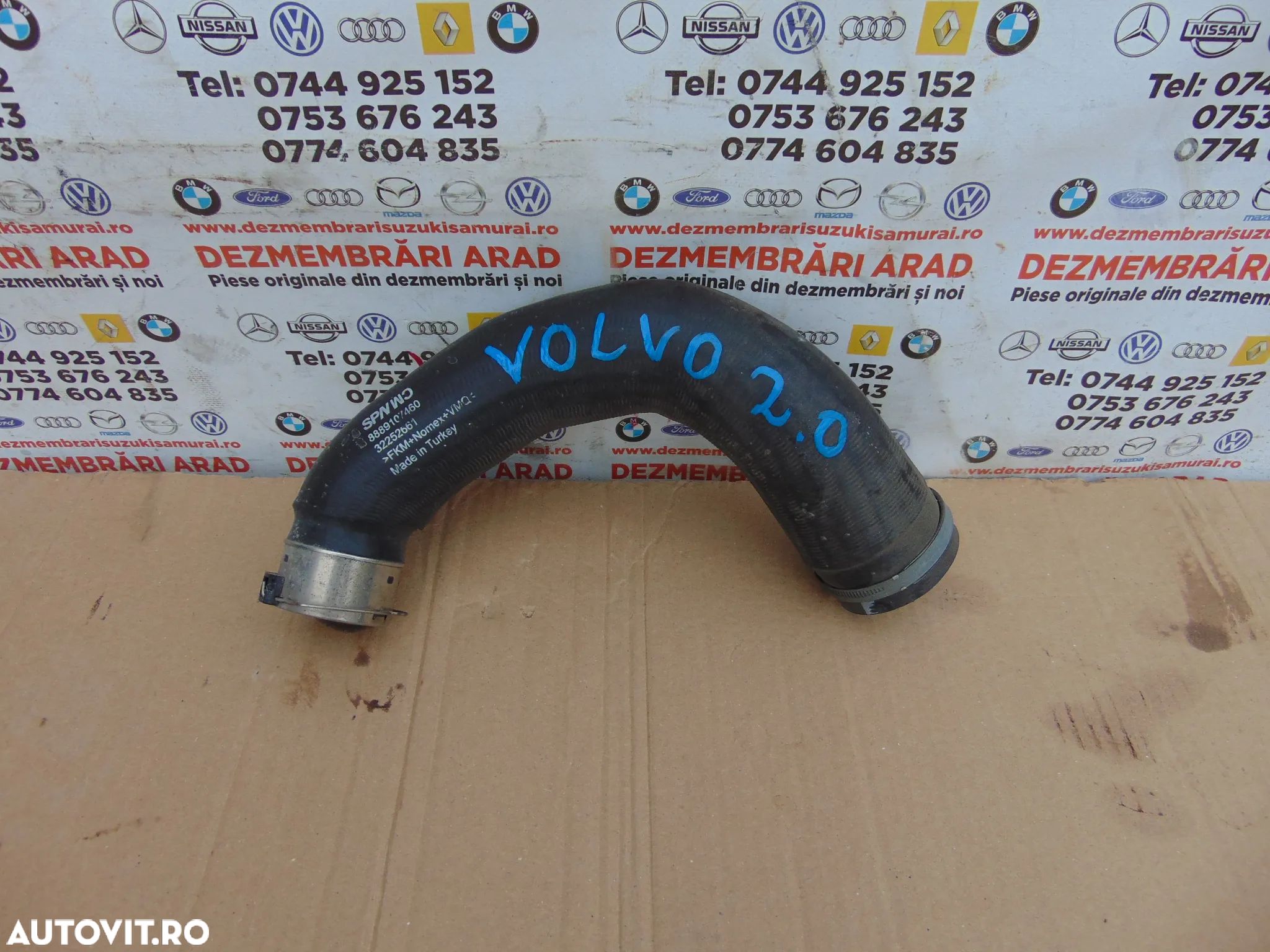 Furtun intercooler Volvo xc40 2.0 cod 322526661 conducta aer intercooler - 1