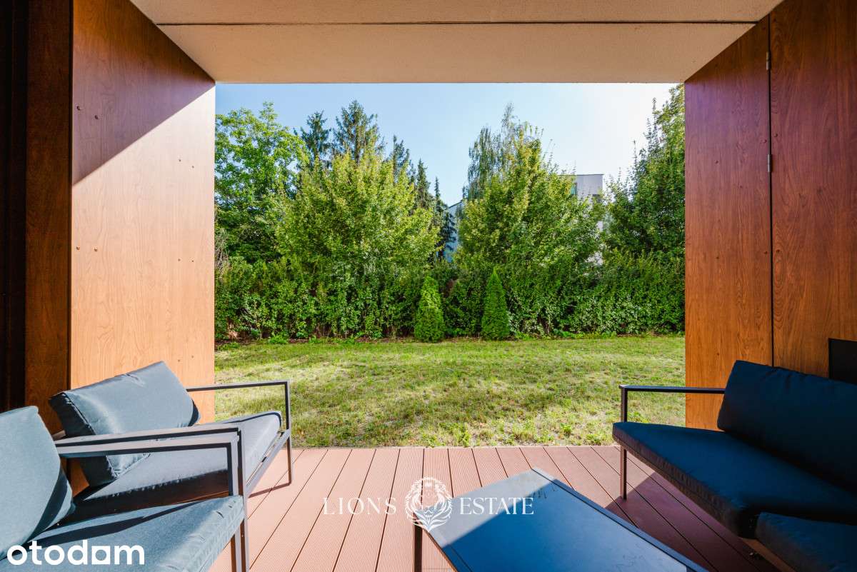 Apartament z ogrodem | Mokotów | 2 pokoje