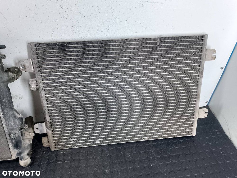ZESTAW CHŁODNIC WODA KLIMA WENTYLATOR DACIA LOGAN 872256L 1.5 DCI - 5
