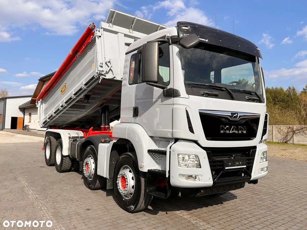 MAN TGS 35.460 8x4 WYWROTKA MEILLER BORDMATIC / DMC 34t / - 32